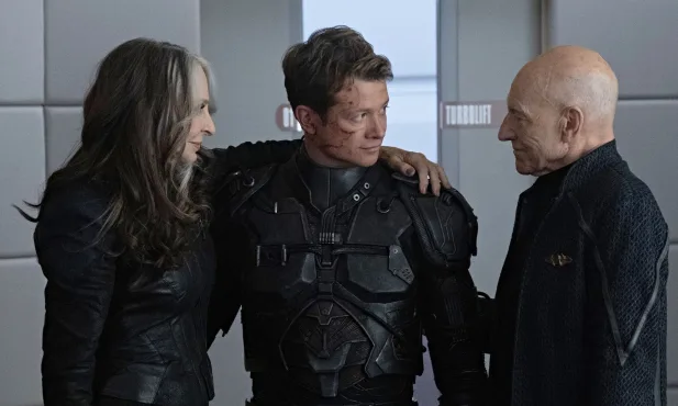 3 estrelas de ‘Star Trek: Picard’ se reúnem oficialmente para uma nova série de ficção científica
