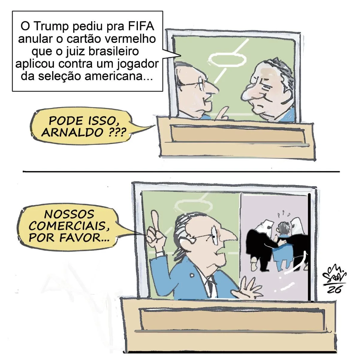 trump e a fifa na copa