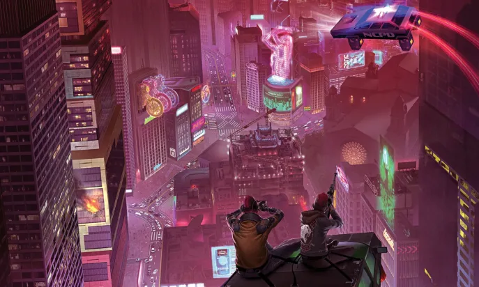 Cyberpunk 2077: Night City 2045 é um vasto novo RPG