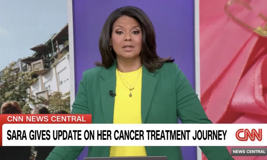 Sara Sidner, âncora da CNN, revela terrível e falso susto do câncer no estágio 4